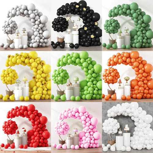 colored Balloon Garland