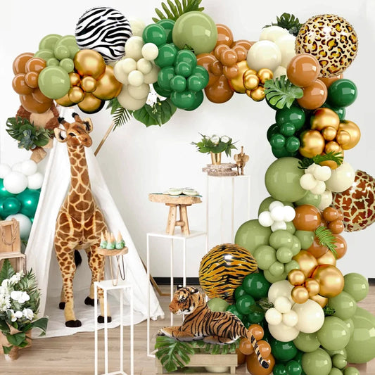 Jungle Balloon Garland