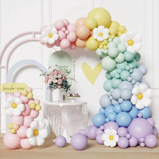 Pastel Balloon Garland